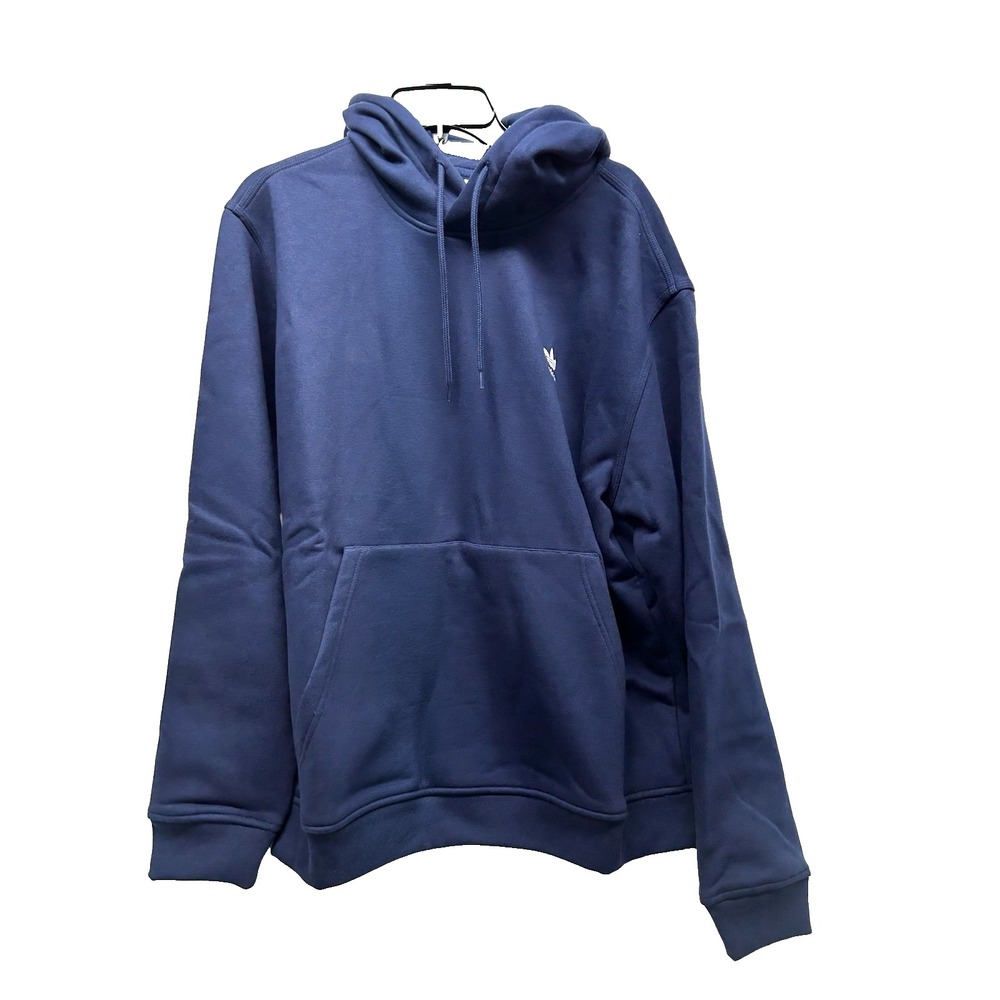 Adidas Originals Mens ESS HD Trefoil Hoodie Night Indigo Navy Blue IY4929 XL(E7)